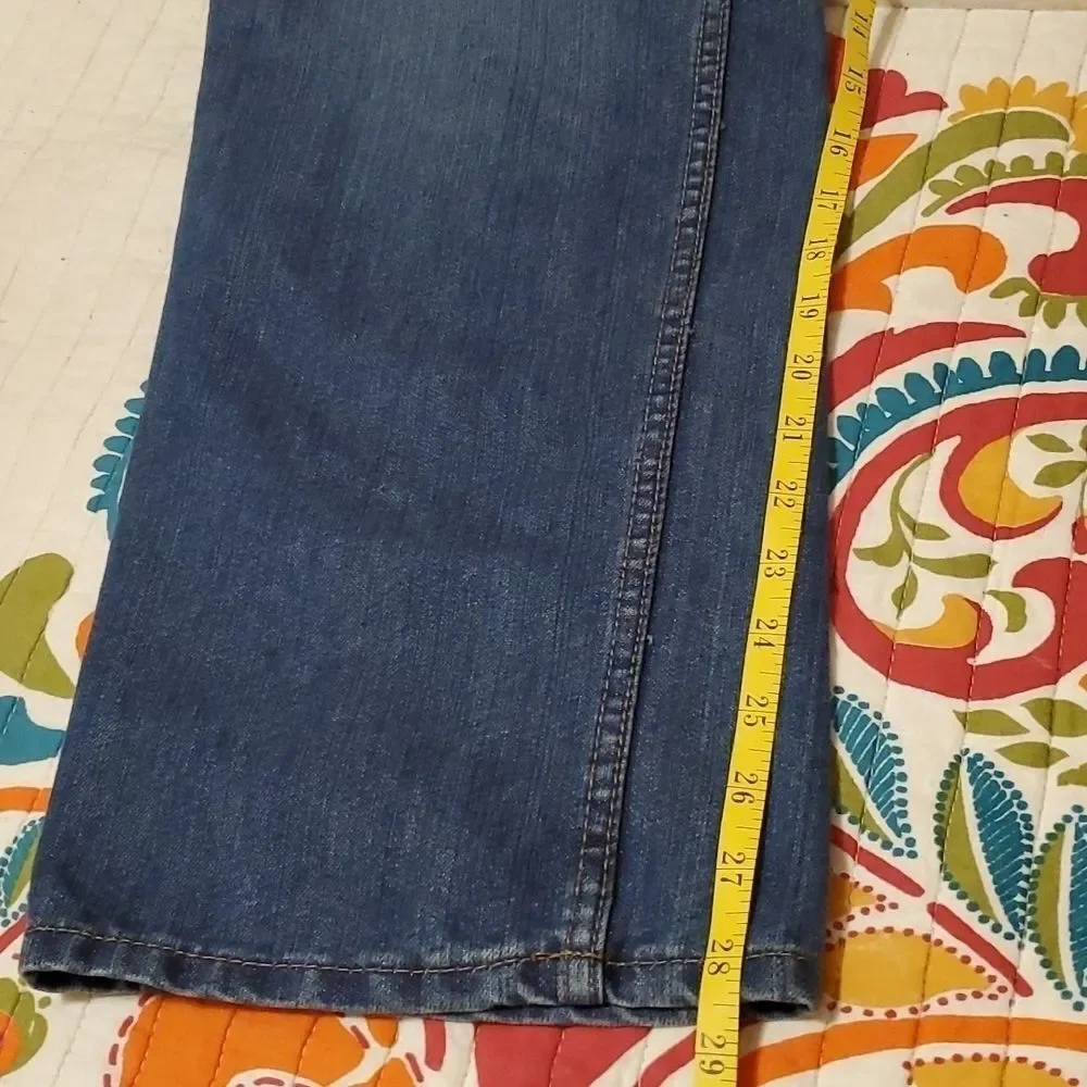 Levi's 505 Relaxed Fit Medium Wash Blue Jeans Size 20 Husky